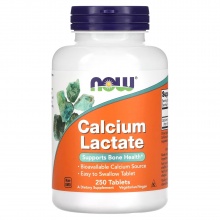  NOW Calcium Lactate 250 
