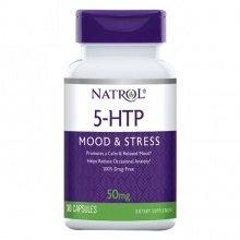 Антиоксидант NATROL 5-HTP 50мг 30 капсул