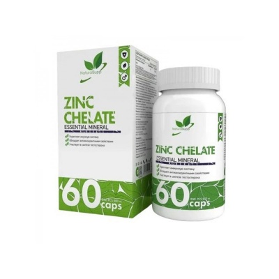 Витамины NaturalSupp Zinc Chelate 60 капсул