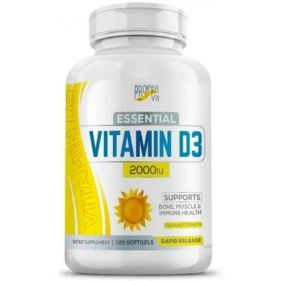  Proper Vit Essential Vitamin D3 2000 UI 120 